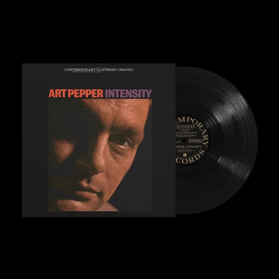 Art Pepper - Intensity 2024 Reissue, Craft Recordings, Contemporary Records Acoustic Sounds Series, LP