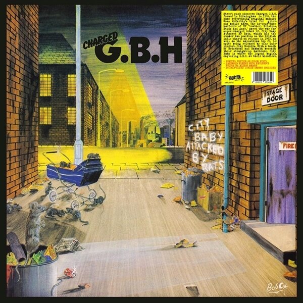 GBH - City Baby Attacked By Rats 2024 Reissue, Radiation Reissues, Splatter Vinyl, LP