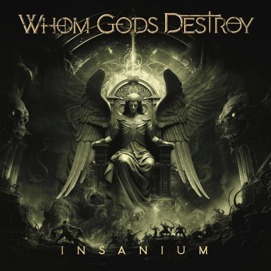Whom Gods Destroy (Bumblefoot/Derek Sherinian/Dino Jelusick) - Insanium Limited Edition, Mediabook, 2 CDs