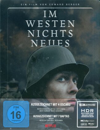 Im Westen nichts Neues (2022) (Edizione Limitata, Steelbook, 4K Ultra HD + Blu-ray)