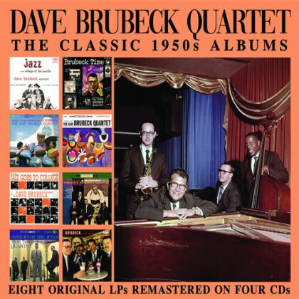 Dave Brubeck - Classic 1950s Albums - Eight Original LP's Remastered On Four CD's (2024 Reissue, Remastered, 4 CDs)