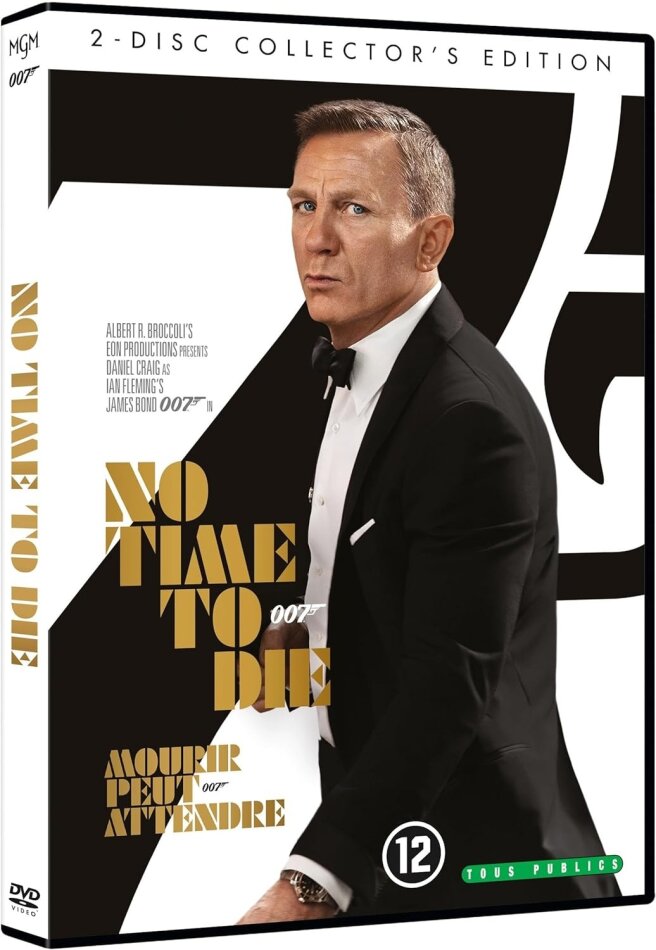 James Bond: Mourir peut attendre (2021) Collector's Edition, 2 DVDs