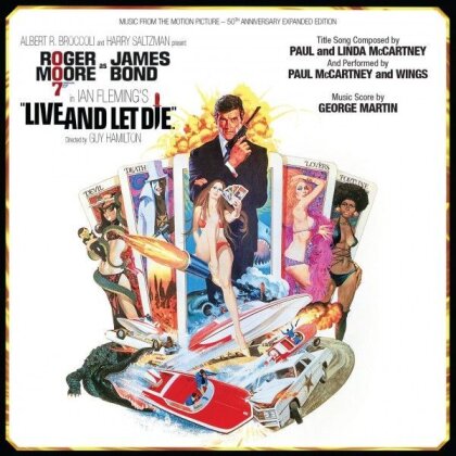 George Martin - Live And Let Die (James Bond) - OST (expaned, La-La-Land Records, 50th Anniversary Edition, Remastered, 2 CDs)
