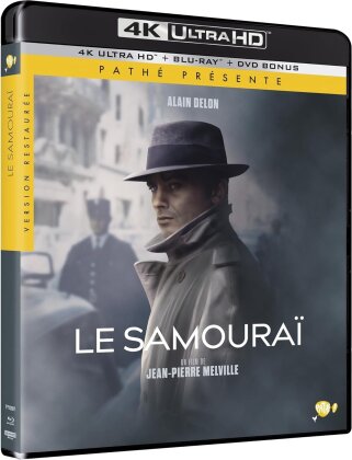 Le Samouraï (1967) (Limited Edition, Restaurierte Fassung, 4K Ultra HD + Blu-ray + DVD)