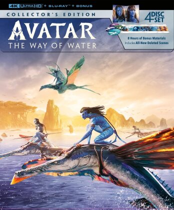 Avatar: The Way of Water - Avatar 2 (2022) (Collector's Edition, 4K Ultra HD + 3 Blu-rays)