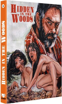 Hidden in the Woods (2012) (Cover A, Hardcover-Comic , Edizione Limitata, Mediabook, Uncut, Blu-ray + DVD)