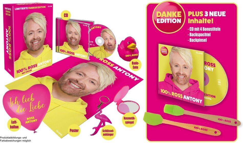 Ross Antony - 100% Ross Danke Edition, Fanbox, 2 CDs