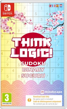 Think Logic! Sudoku - Binary - Suguru (Code-in-a-box)