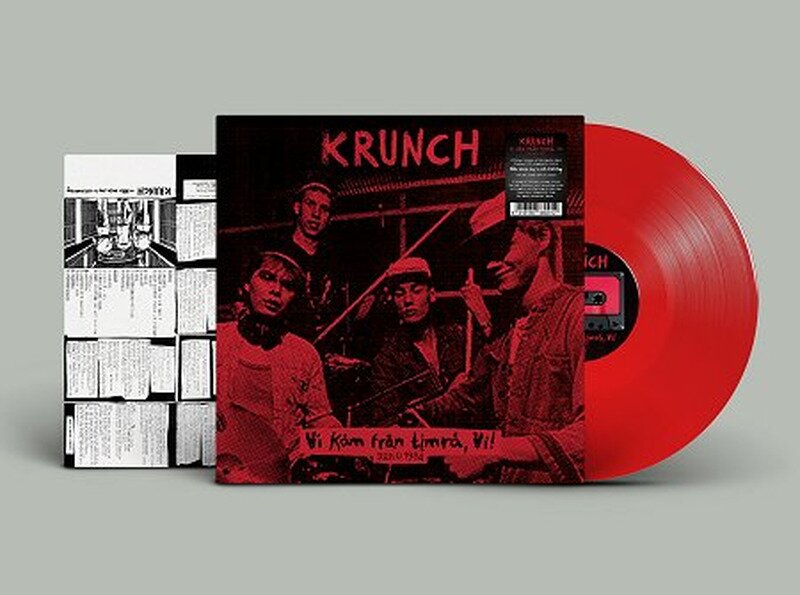 Krunch - Vi Kåm Från Timrå, Vi! Die Hard Edition, Gatefold, + Poster, Limited Edition, Red Vinyl, LP