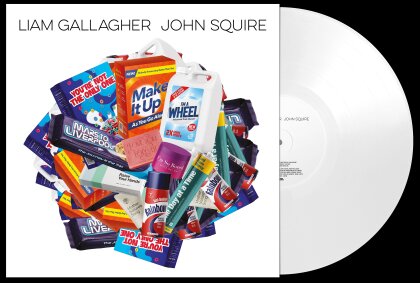 Liam Gallagher (Oasis/Beady Eye) & John Squire (The Stone Roses) - --- (Indie Exclusive, 140 Gramm, Limited Edition, White Vinyl, LP)