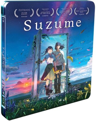 Suzume (2022) (&Eacute;dition Limit&eacute;e, Steelbook, Blu-ray + DVD)