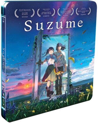 Suzume (2022) (Limited Edition, Steelbook, Blu-ray + DVD)