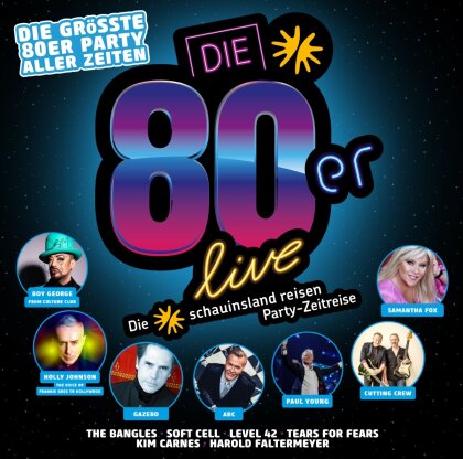 Die 80er Live &ndash; Die Gr&ouml;&szlig;te 80er Party Aller Zeiten (2 CDs)