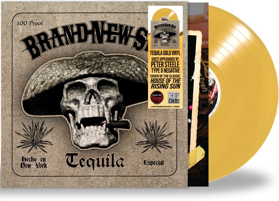 Brand New Sin - Tequila 2024 Reissue, Brutal Planet, LP