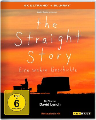 The Straight Story - Eine wahre Geschichte (1999) (Arthaus, Version Restaurée, 4K Ultra HD + Blu-ray)