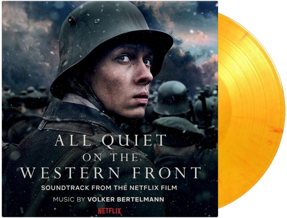Volker Bertelmann - All Quiet On The Western Front Music On Vinyl, Flame Red Vinyl, LP