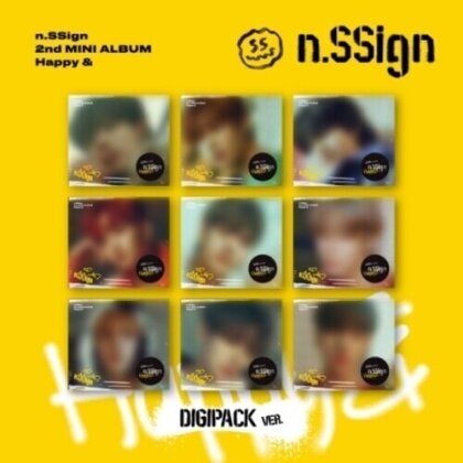 n.SSing (K-Pop) - Happy & (Digipack, + Photobook)