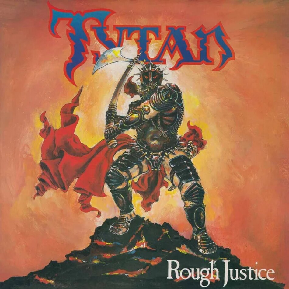 Tytan - Rough Justice 2024 Reissue, High Roller Records, Deep Purple Vinyl, LP