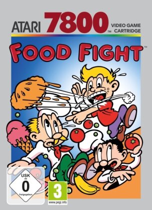 Food Fight (Atari 2600+, 2600,7800 Cartridge)