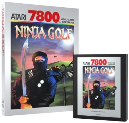 Ninja Golf (Atari 2600+, 2600,7800 Cartridge)