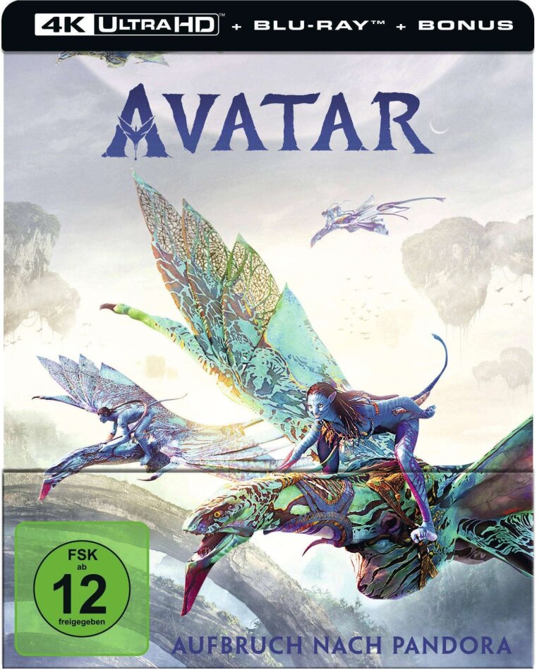 Avatar - Aufbruch nach Pandora (2009) Édition Limitée, Steelbook, 4K Ultra HD + 2 Blu-ray