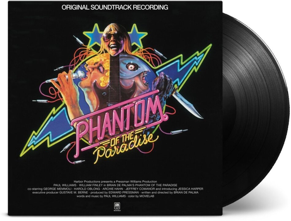 Paul Williams - Phantom Of The Paradise - OST 2024 Reissue, Music On Vinyl, LP