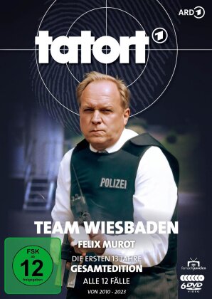 Tatort - Team Wiesbaden: Felix Murot - Die ersten 13 Jahre: Alle 12 F&auml;lle von 2010-2023 (Gesamtedition, 6 DVDs)