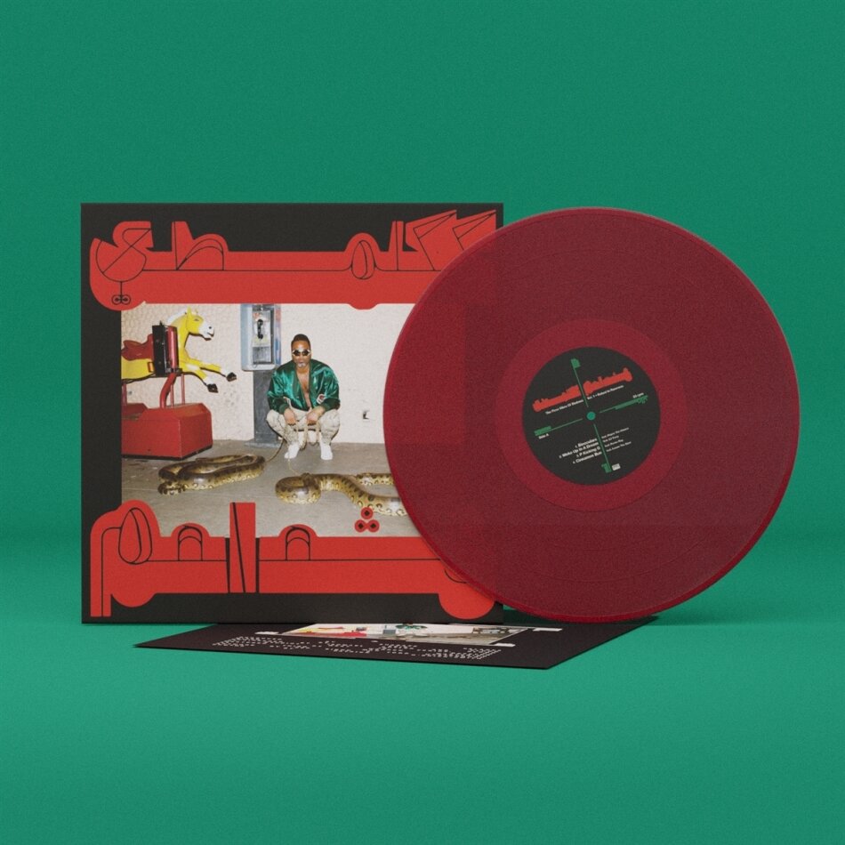 Shabazz Palaces - Robed In Rareness Ruby Red Vinyl, LP