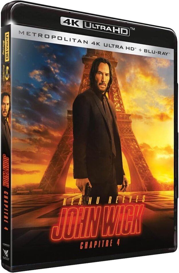 John Wick 4 - Chapitre 4 (2023) 4K Ultra HD + Blu-ray