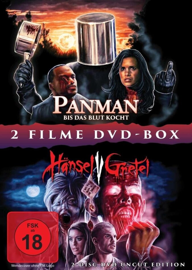 Panman - Bis das Blut kocht (2011) / Hänsel V Gretel (2015) Uncut, 2 DVDs
