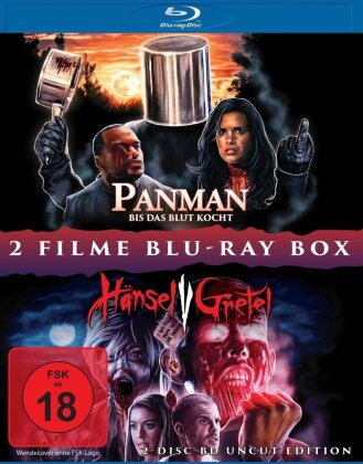 Panman - Bis das Blut kocht (2011) / Hänsel V Gretel (2015) (Uncut, 2 Blu-ray)