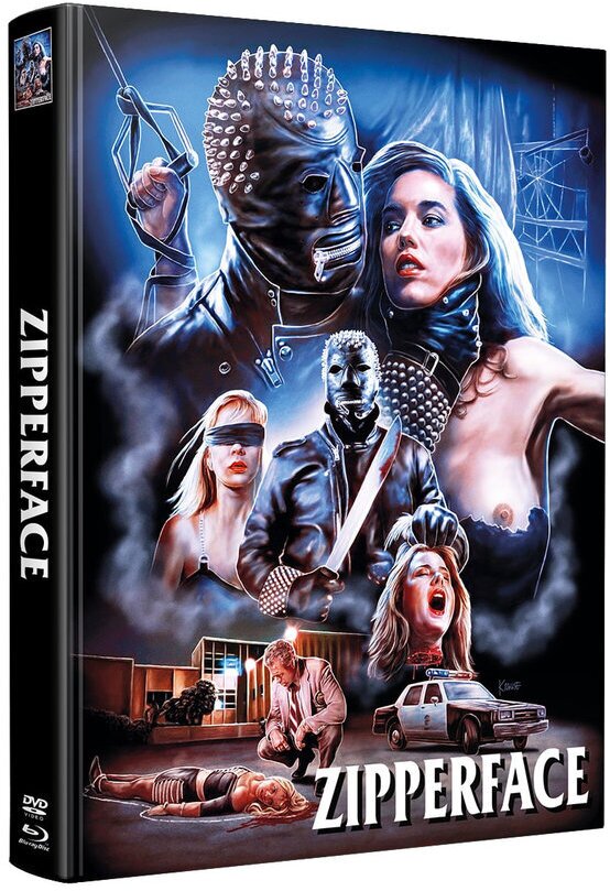 Zipperface (1992) Wattiert, Limited Edition, Mediabook, Uncut, Blu-ray + DVD