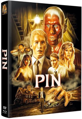 Pin (1988) (Wattiert, Edizione Limitata, Mediabook, Uncut, Blu-ray + DVD)