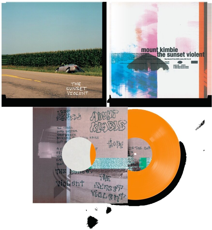 Mount Kimbie - The Sunset Violent Orange Vinyl, LP + Digital Copy