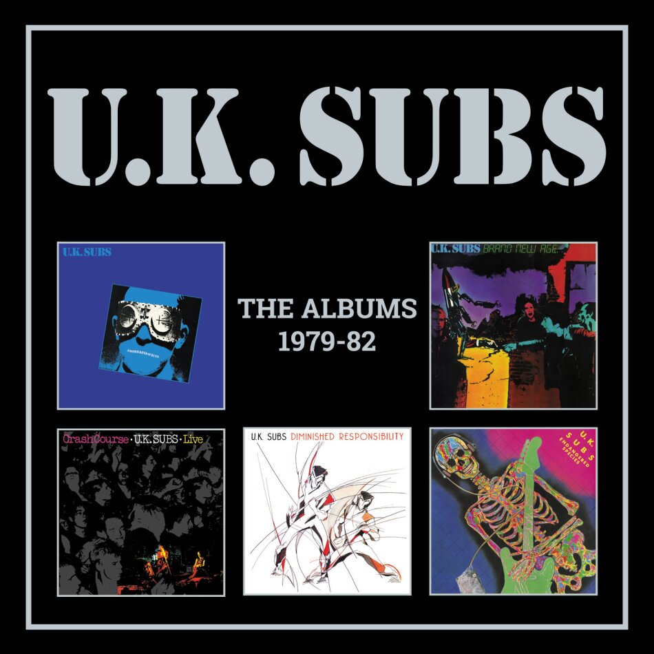 UK Subs - Albums 1979-1982 5 CDs