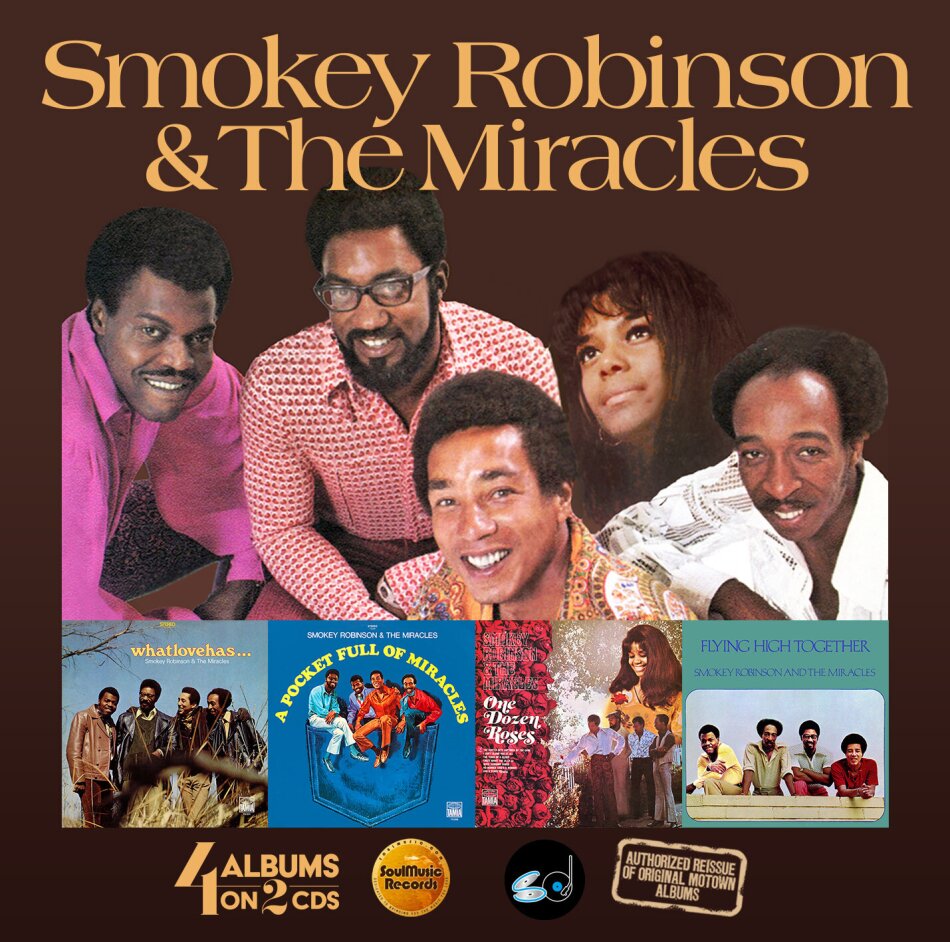 Smokey Robinson & The Miracles - Pocket Full Of Miracles / One Dozen Roses / Flying Cherry Red, 2 CDs
