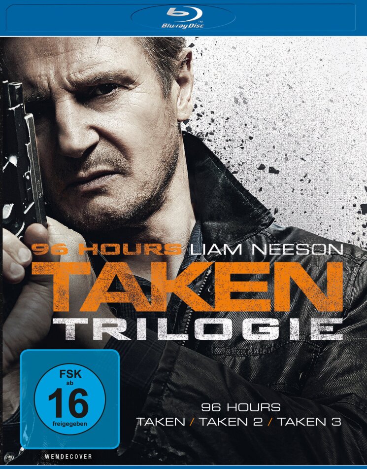 Taken Trilogie - 96 Hours - Taken / Taken 2 / Taken 3 3 Blu-rays