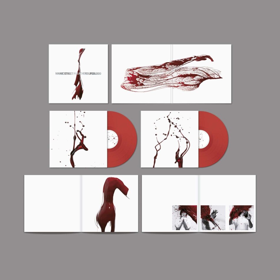 Manic Street Preachers - Lifeblood 20 Gatefold, Edizione Limitata, Transparent Red Vinyl, 2 LP