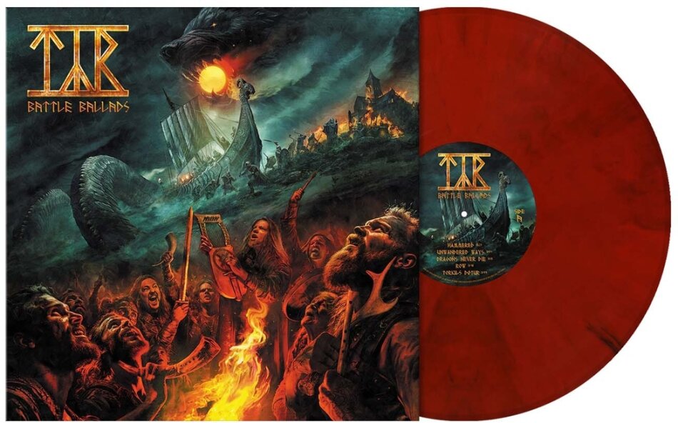Tyr - Battle Ballads Maroon Marbled Vinyl, LP