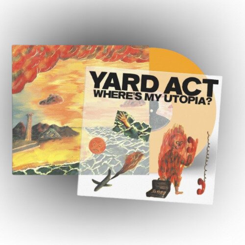 Yard Act - Where's My Utopia? Indie Exclusive, Limited Edition, Orange Vinyl, LP