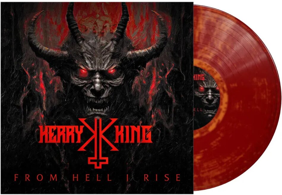 Kerry King (Slayer) - From Hell I Rise Gatefold, Édition Limitée, Orange/Red Vinyl, LP