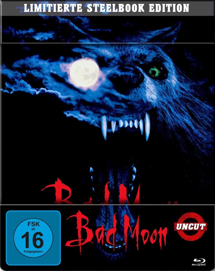 Bad Moon (1996) Édition Limitée, Steelbook, Uncut
