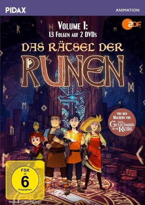 Das Rätsel der Runen - Vol. 1 (Pidax Animation, Neuauflage, 2 DVDs)