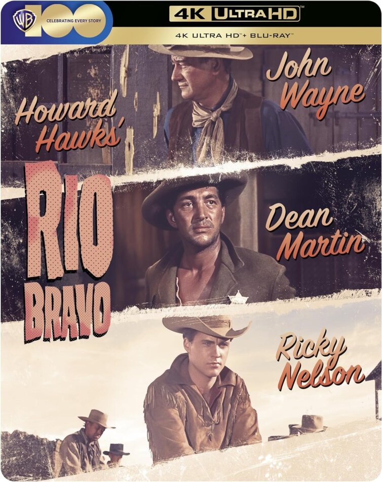 Rio Bravo (1959) Édition Limitée, Steelbook, 4K Ultra HD + Blu-ray