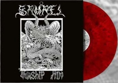 Samael - Worship Him 25 Years Of Osmose Productions-Reprint, 2024 Reissue, Red Cloudy Vinyl, LP