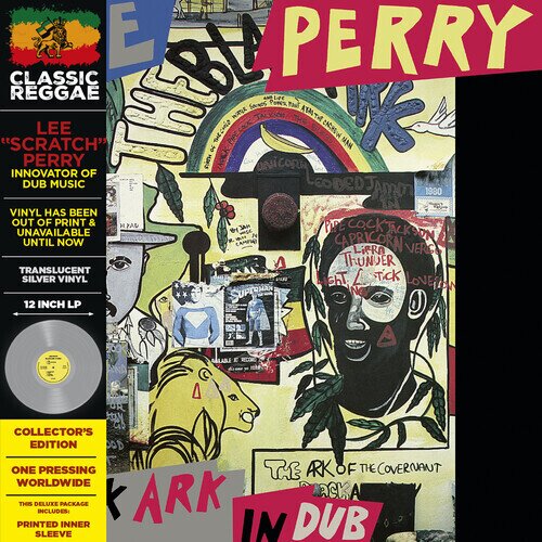 Lee Scratch Perry - Black Ark In Dub 2024 Reissue, Culture Factory, Deluxe Edition, Limited Edition, Remastered, Silver Vinyl, LP