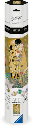 Ravensburger CreArt - Malen nach Zahlen 23916 - ART Collection: The Kiss (Klimt) - ab 14 Jahren - Malen auf Leinwand