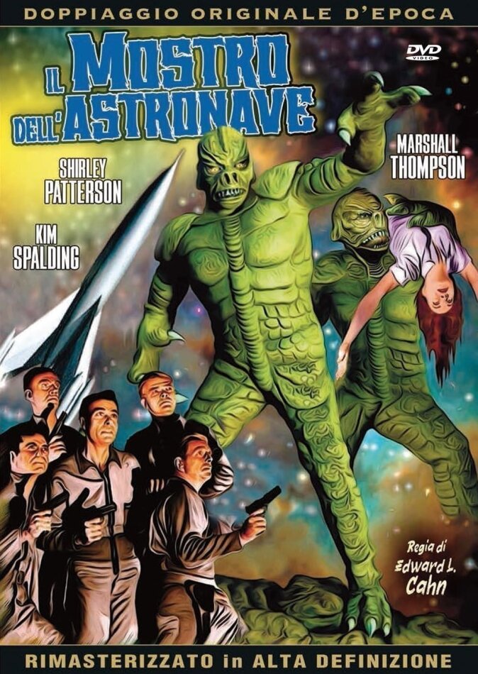 Il mostro dell'astronave (1958) Doppiaggio Originale d'Epoca, n/b, Riedizione, Versione Rimasterizzata