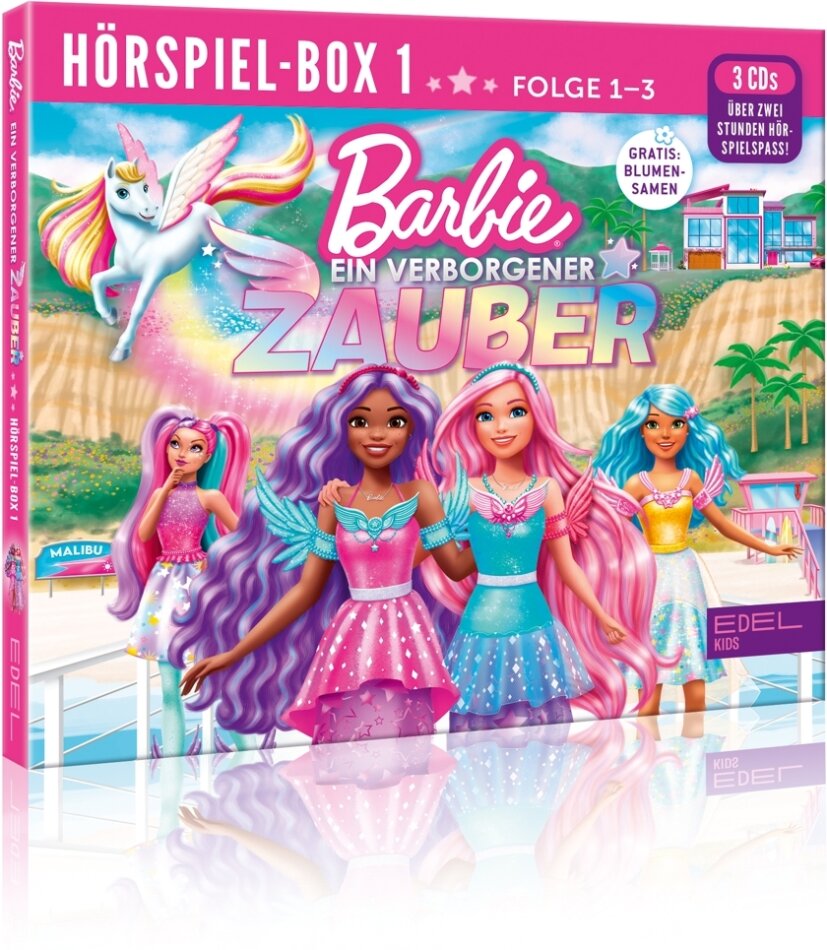 Barbie - Hörspiel-Box,Folge 1-3 Mit Blumentütchen 3 CDs