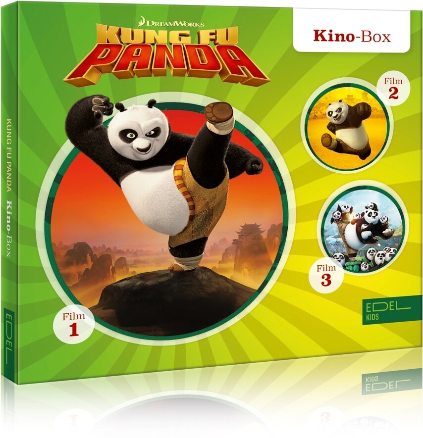Kung Fu Panda - Kung Fu Panda - Kino-Box Filme 1-3 3 CD